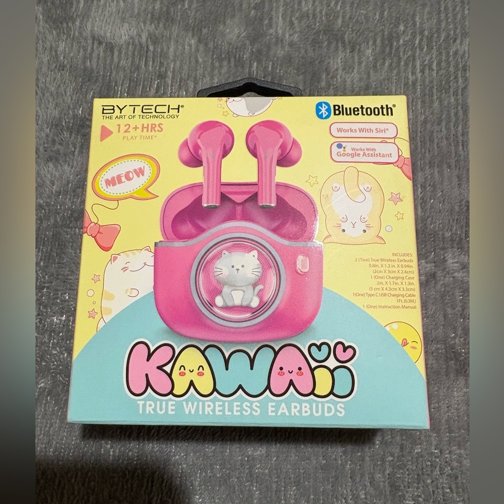 Pink True Wireless Earbuds